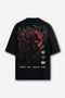 Camiseta Oversized Oni Warrio - Preta