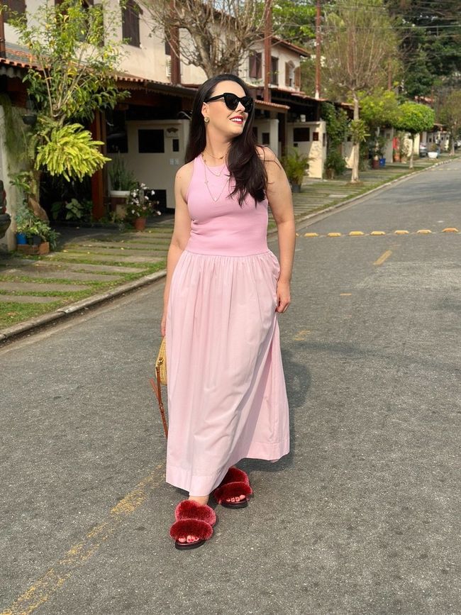 Vestido Regata Candy Colors Rosa