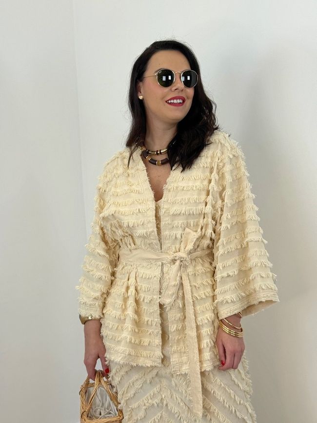 Kimono de Algodão Off