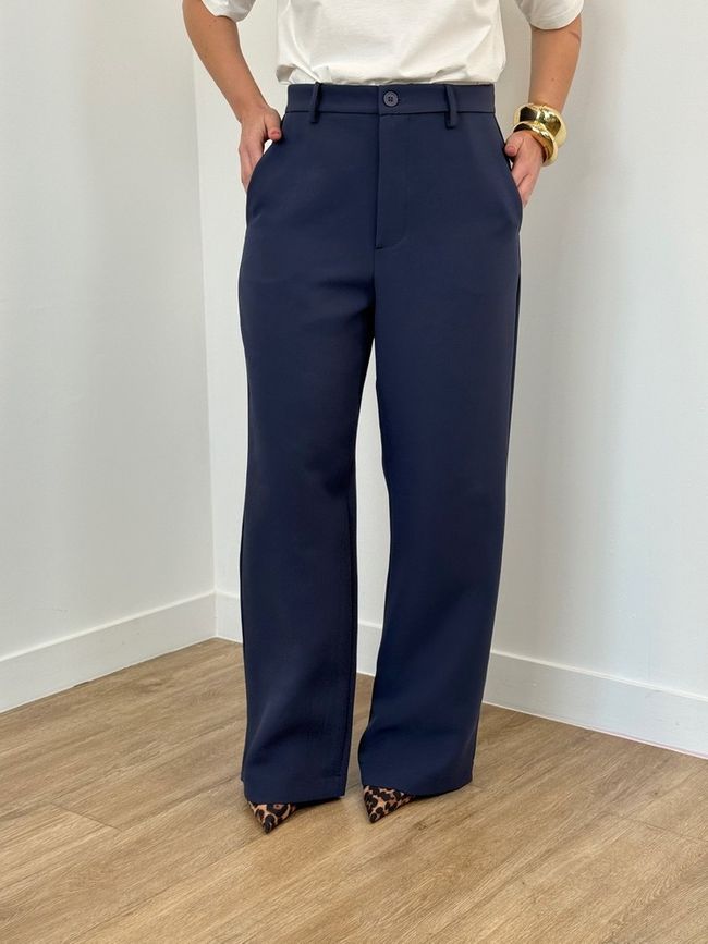 Calça de Alfaiataria Marinho