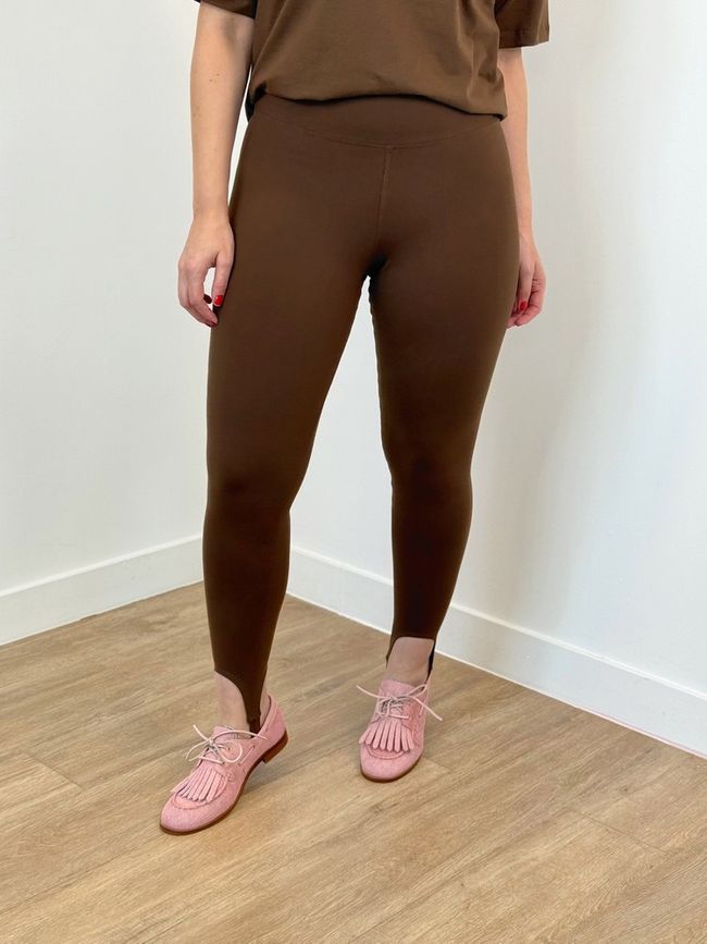 Legging Pezinho Marrom