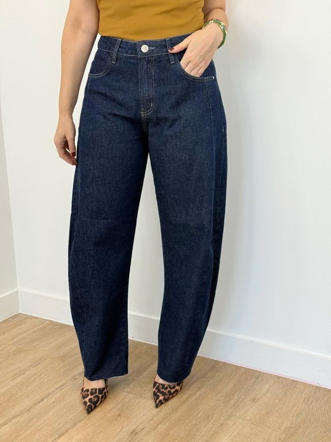 Calça Barrel Jeans