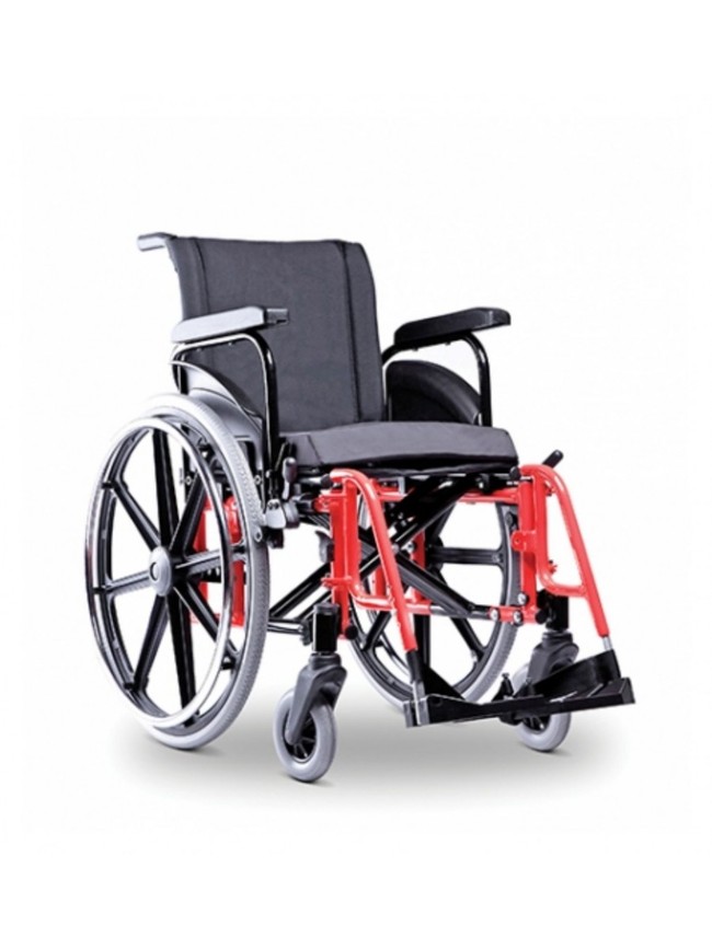Cadeira De Rodas Ulx 56 Com Pneu Inflável Ortobrás