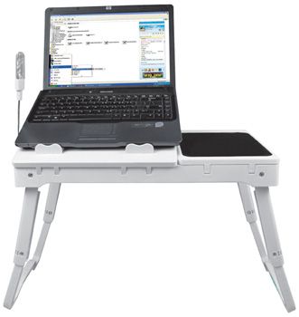Mesa Ergonômica Notebook Branco Multivisão