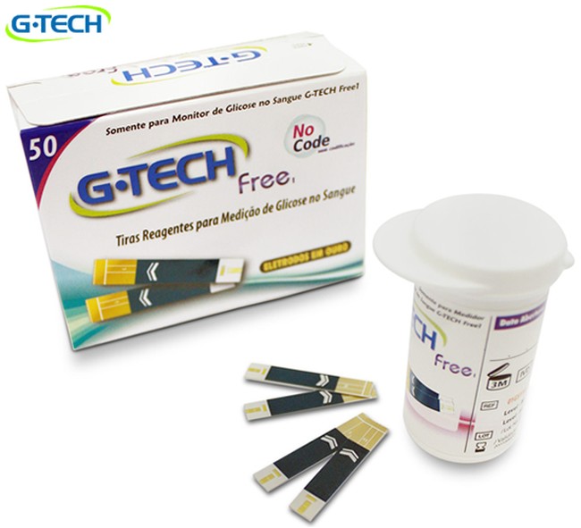Tiras Reagentes Frasco G-Tech Free 3