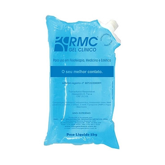 Gel Clínico para medicina, Estética e Fisioterapia - Bag Azul Rmc