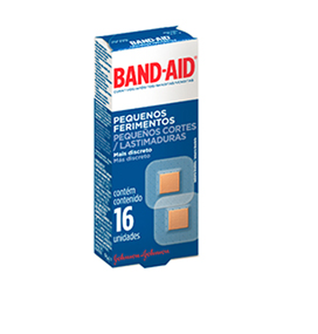 Curativo Band-Aid Pequenos Ferimentos 16Un,