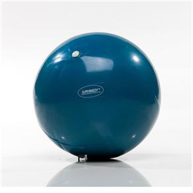 Bola Overball para exercícios e fisioterapia Azul Supermedy