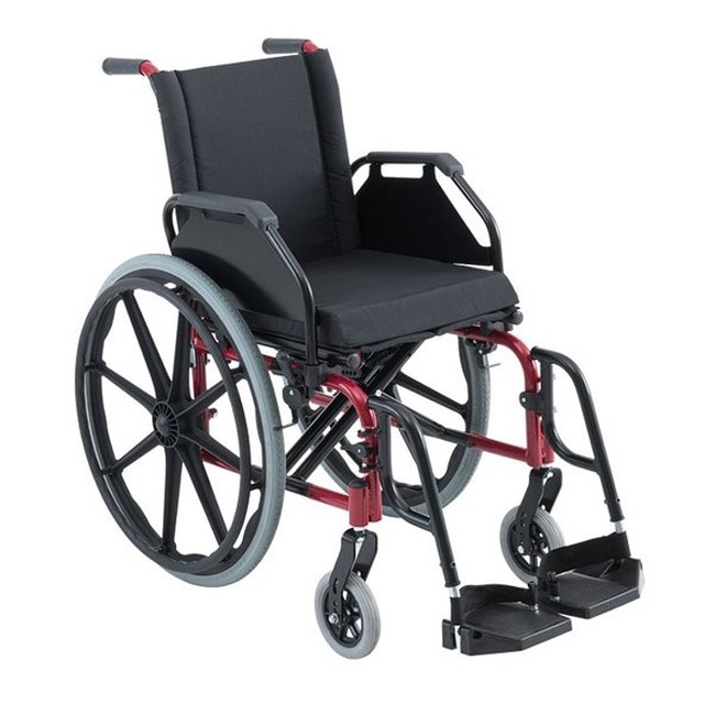 Cadeira de rodas manual dobrável KE até 120KG Ortobras