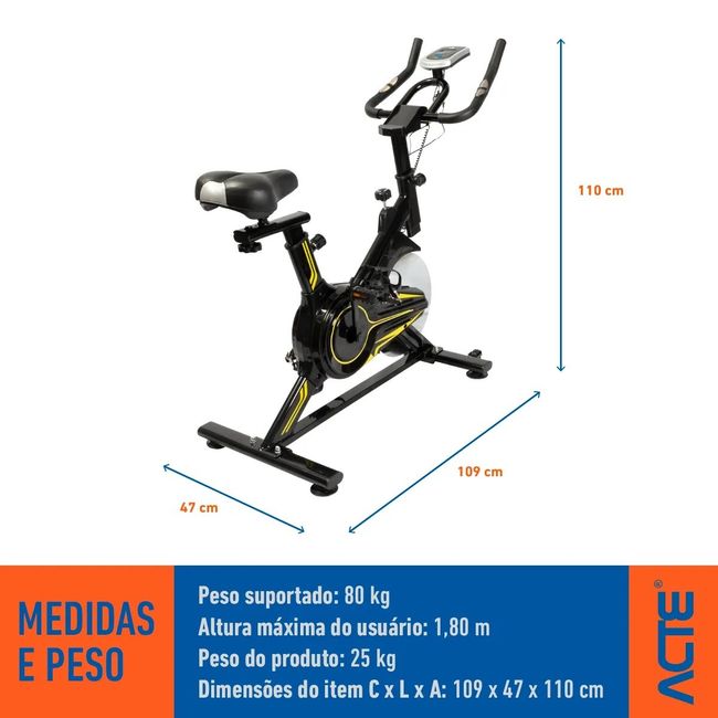 Bicicleta para Spinning E16 Acte Sports
