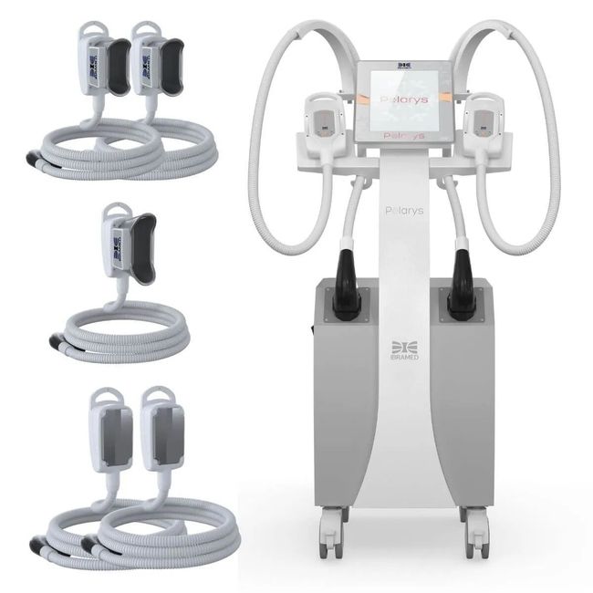 Polarys Ibramed - Criolipólise de Placas e de Sucção - Kit com 5 Aplicadores