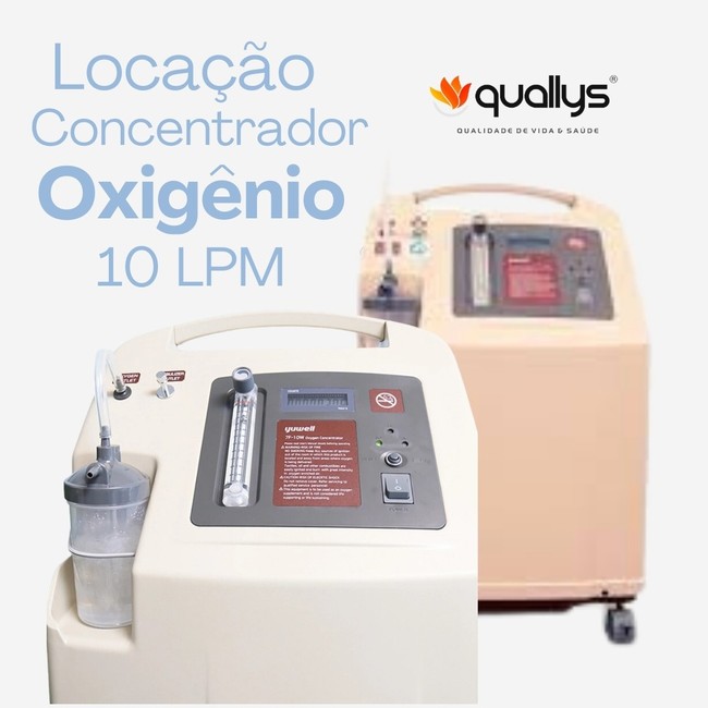 Locação Concentrador de Oxigênio 10 LPM