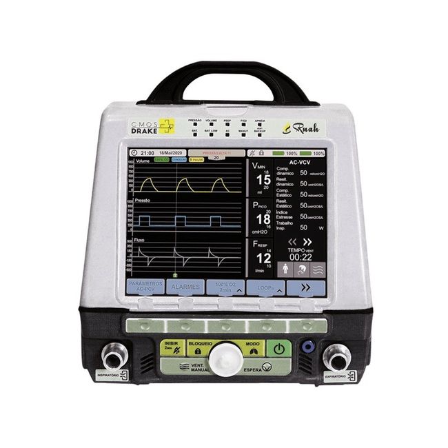 Ventilador Pulmonar Ruah - CMOS Drake