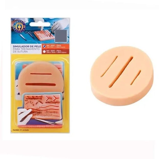 Simulador De Pele Para Treinamento De Sutura