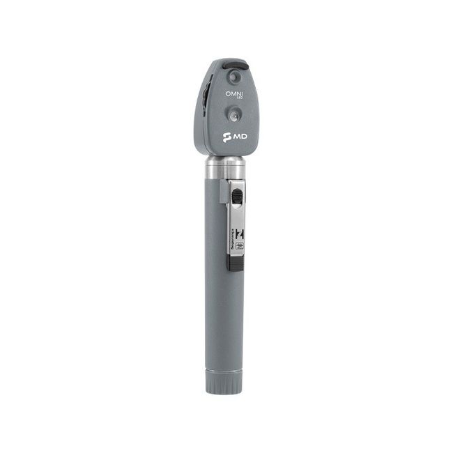 Oftalmoscópio MD 2,5V Omni 3000 LED com Estojo Macio