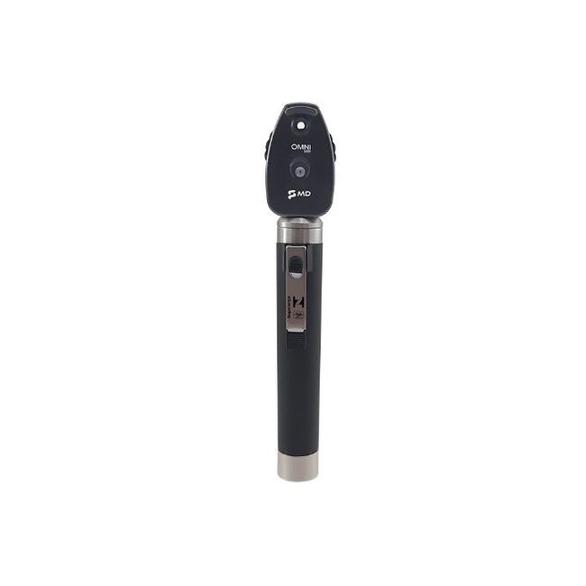 Oftalmoscópio MD 2,5V Omni 3000 LED com Estojo Macio