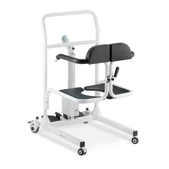Cadeira de Transferência Multiuso com Elevação Eletrônica até 135 Kg Assento 48,5 cm D80 Dellamed