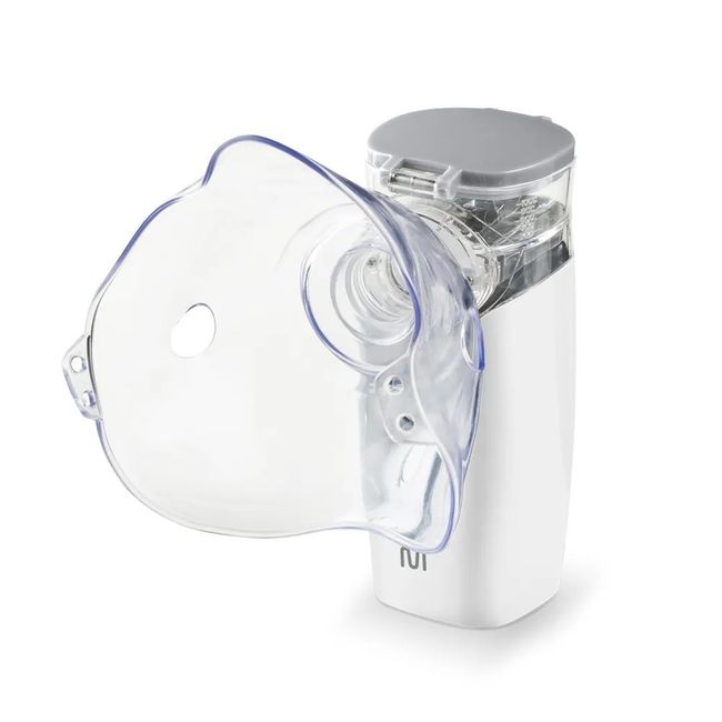 Inalador Mesh Portátil Branco e Cinza HC215 – Multi