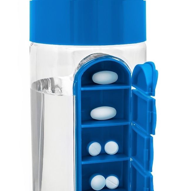 Garrafa Squeeze Organizador de Comprimidor  SQ0101 BIC
