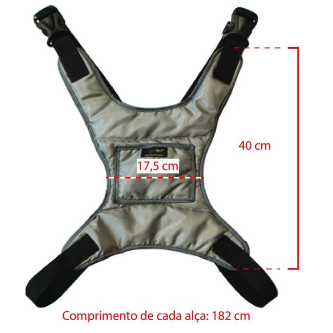 Cinto Segurança Torácico Longevitech