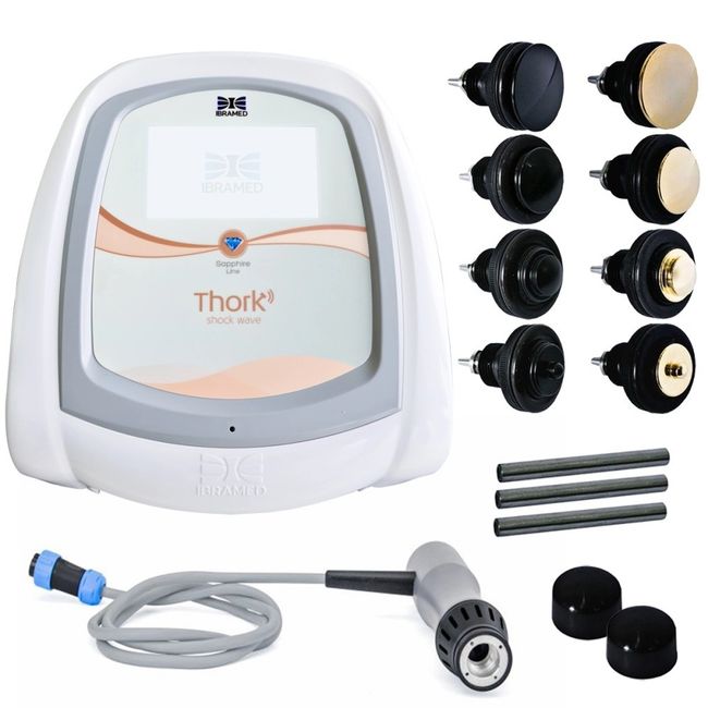 Novo Thork Ibramed – Aparelho de Ondas de Choque para Estética e Reabilitação Física
