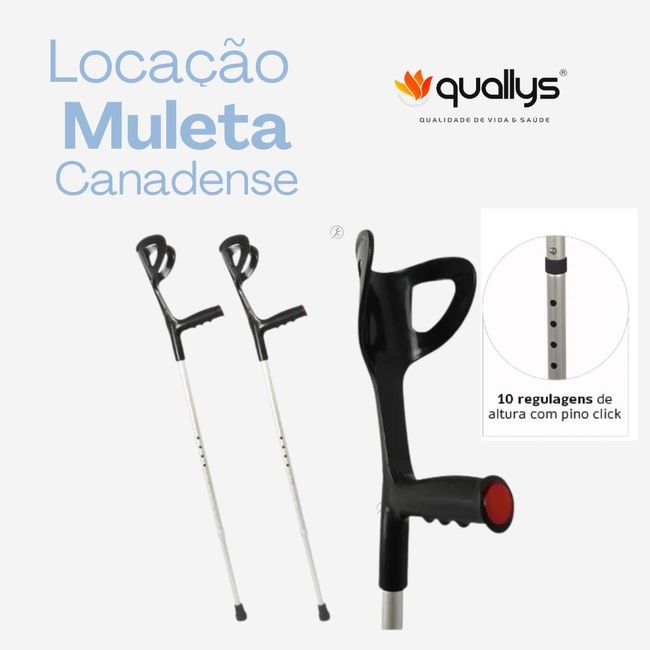 Locação Muleta Canadense