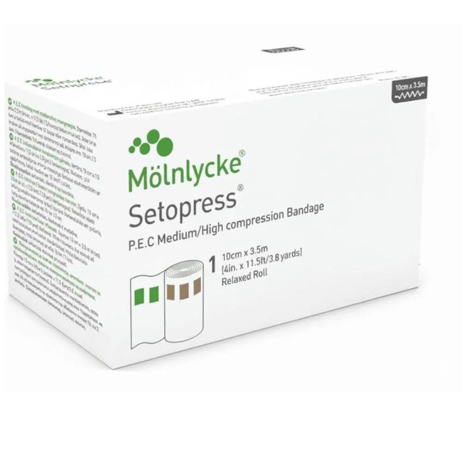 Bandagem de Compressão Setopress Mölnlycke para Terapia Compressiva