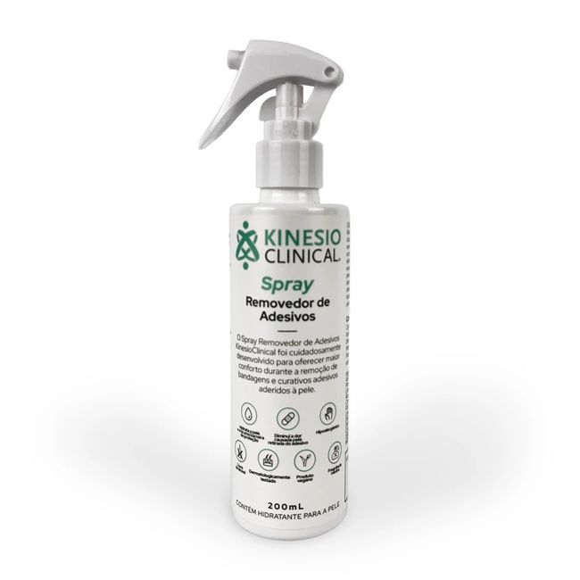 Spray Removedor de Adesivos GATILHO KinesioClinical,