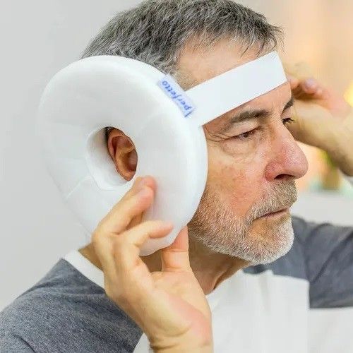 Almofada Látex Protetor De Orelha Pós Otoplastia Perfetto