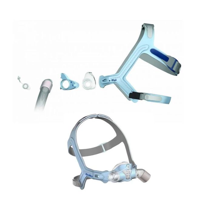 Máscara CPAP Pixi Pediátrica ResMed para Terapia do Sono Infantil