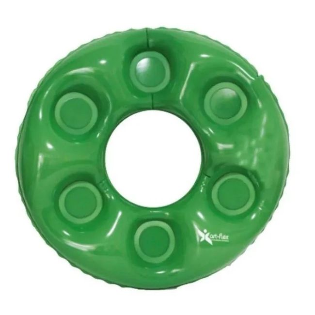 Almofada  Anti escaras  em Gel Redonda com Orifício Artflex