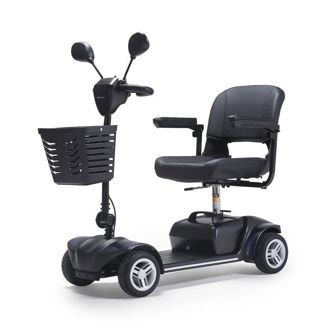 Cadeira Motorizada Scooter Médica, Elétrica, Dobrável, até 136kg LB Dellamed