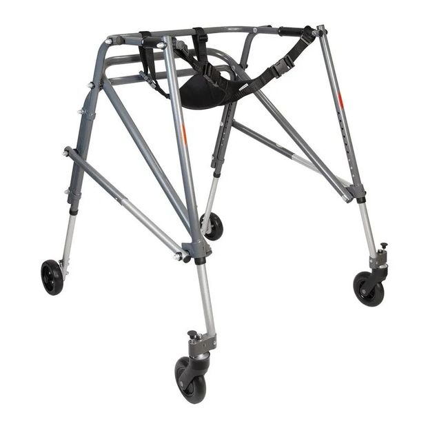Andador Posterior com 4 rodas Mercur