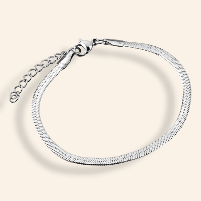 Pulseira Fina em Aço