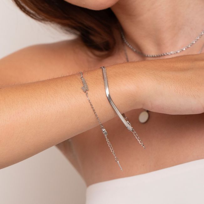 Pulseira Fita em Aço