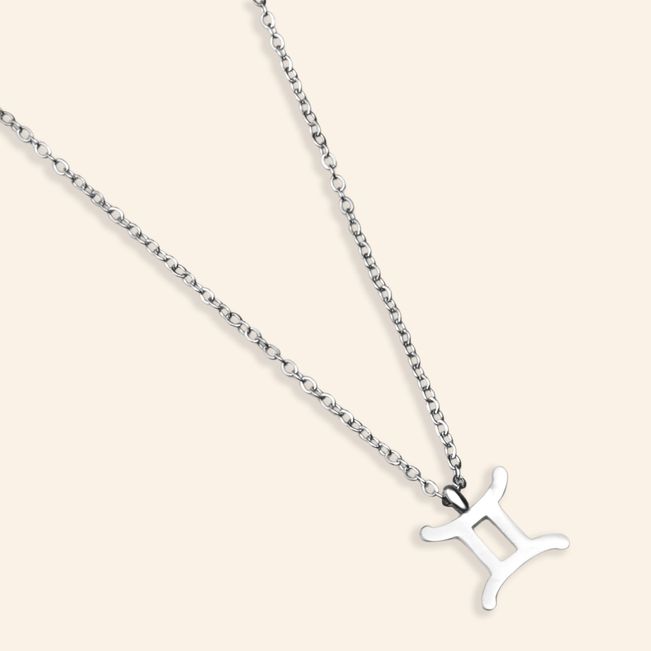 Colar Signo em Aço