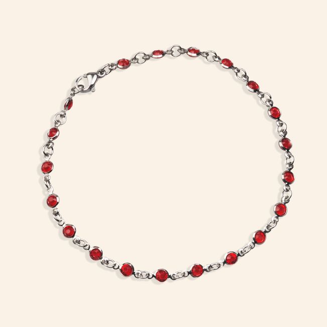 Pulseira Pedrinhas Color em Aço