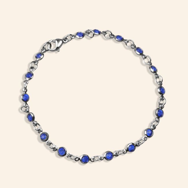 Pulseira Pedrinhas Color em Aço