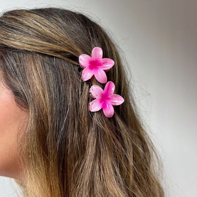 Kit Prendedor de Cabelo Florzinhas