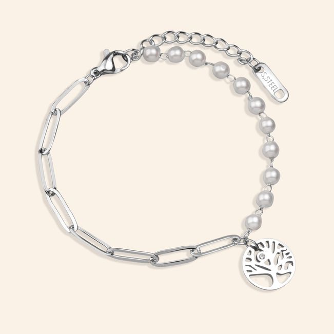 Pulseira Árvore da vida em Aço