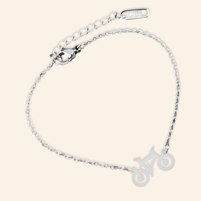 Pulseira Bicicleta em Aço