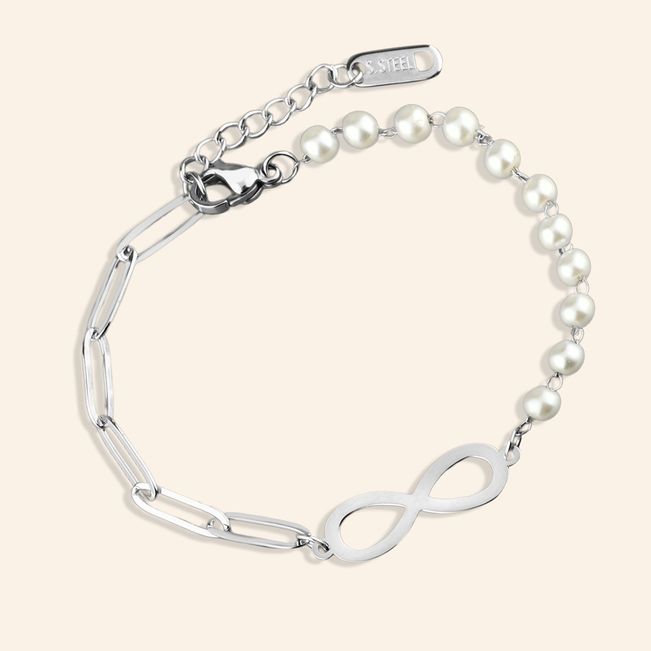 Pulseira Infinite em Aço