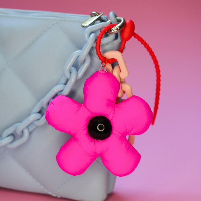 Chaveiro Charm Flor