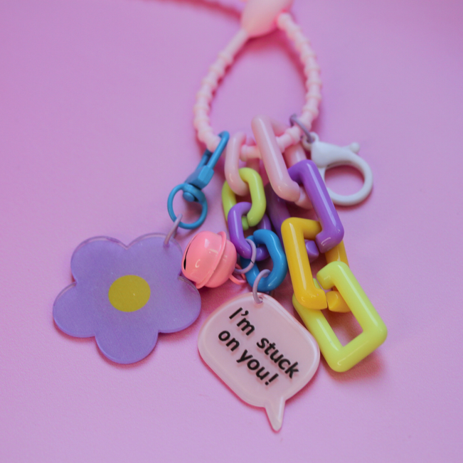 Chaveiro Charm Mix Colors
