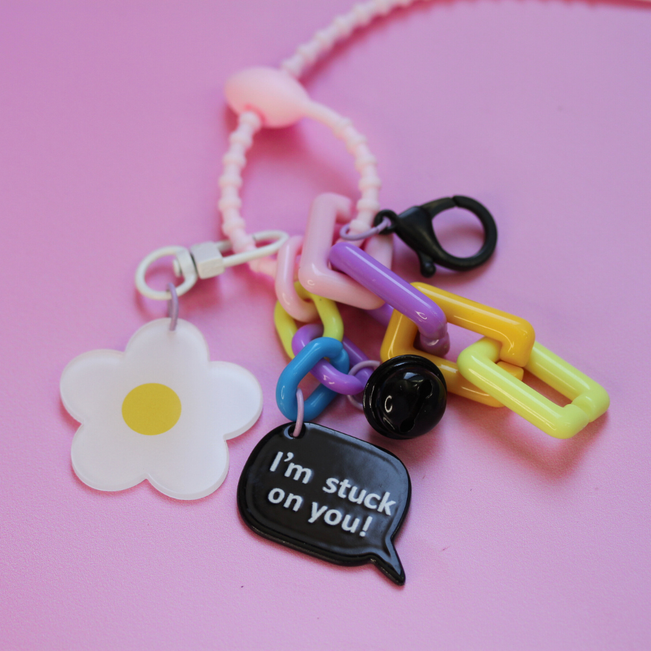 Chaveiro Charm Mix Colors