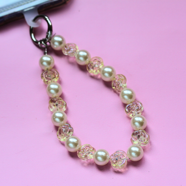 Chaveiro Charm Salva Celular Flor