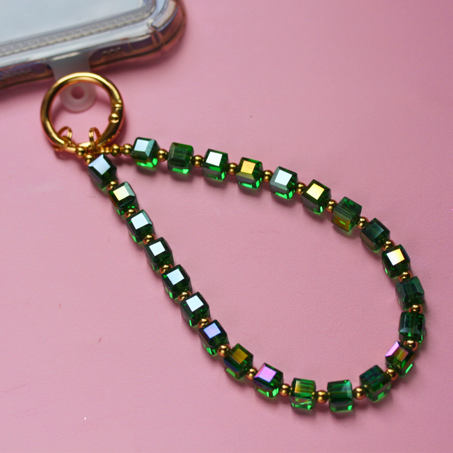 Chaveiro Charm Salva Celular Pedras