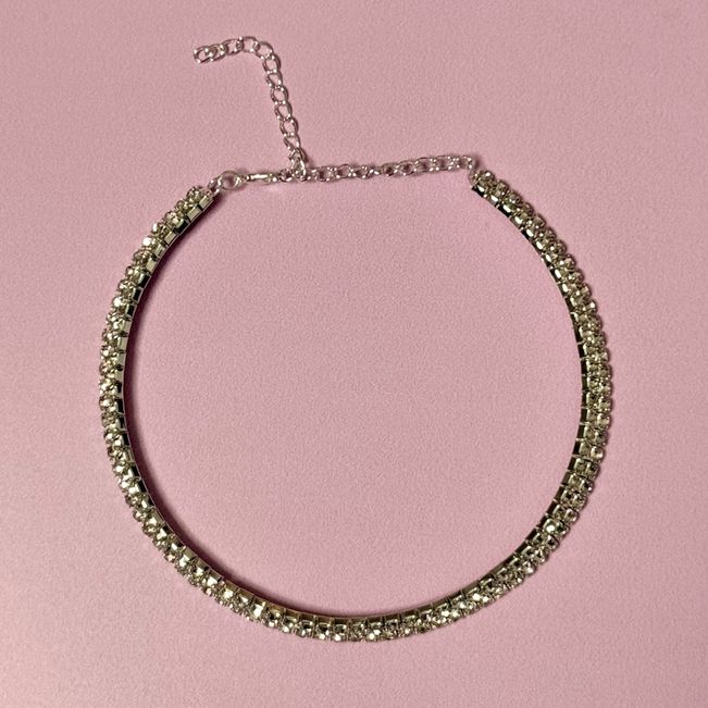 Gargantilha Cravejada de Strass