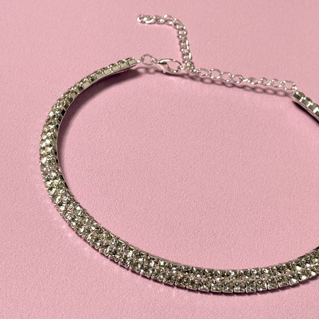 Gargantilha Cravejada de Strass