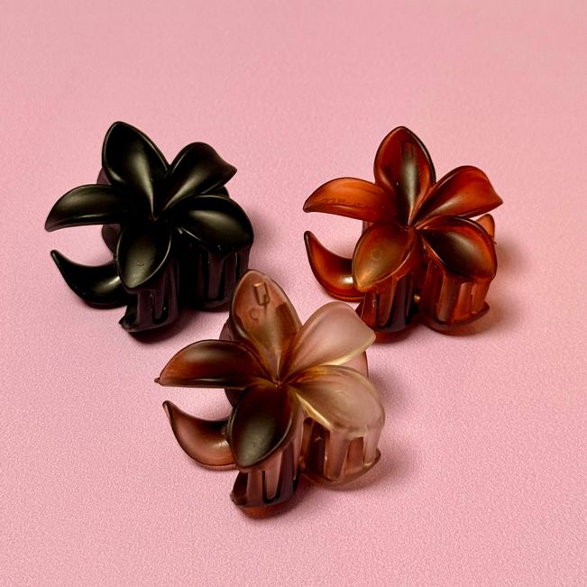 Kit Trio de Prendedores  Florzinhas